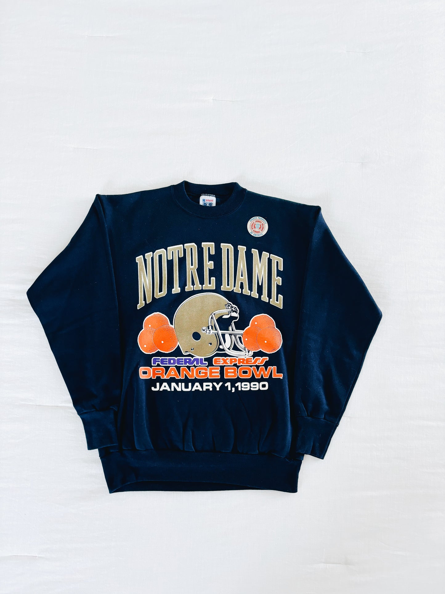 Large America’s Finest 1990 Orange Bowl Crewneck Sweatshirt